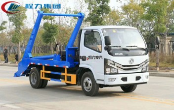 国六【6方】东风D6 摆臂垃圾车